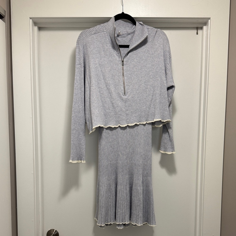 Anthropologie Ribbed Knit Dress